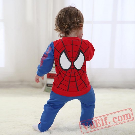 Baby Spiderman Kigurumi Onesie Costume