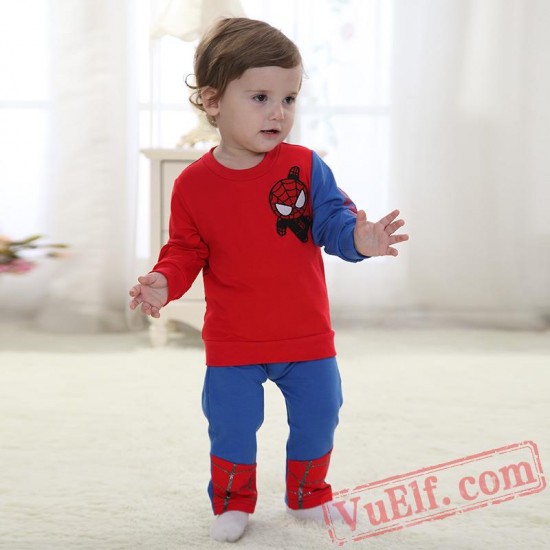 Baby Spiderman Kigurumi Onesie Costume