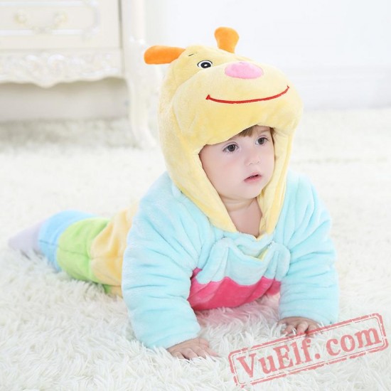 Baby Caterpillar Kigurumi Onesie Costume
