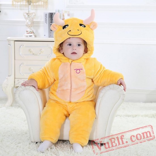 Baby Lovely Taurus Kigurumi Onesie Costume