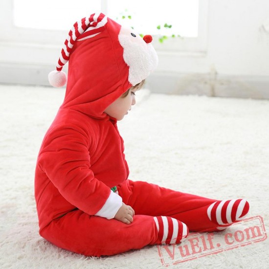 Baby Santa Claus Kigurumi Onesie Costume