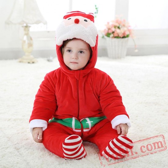 Baby Santa Claus Kigurumi Onesie Costume