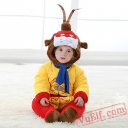 Baby Monkey Kigurumi Onesie Costume