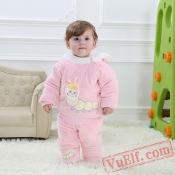 Baby Caterpillar Kigurumi Onesie Costume