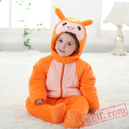 Baby Pikachu Kigurumi Onesie Costume