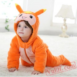 Baby Pikachu Kigurumi Onesie Costume