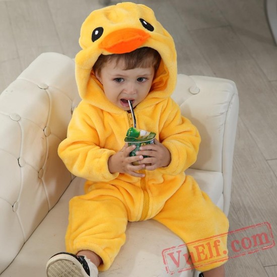 Baby Duck Kigurumi Onesie Costume