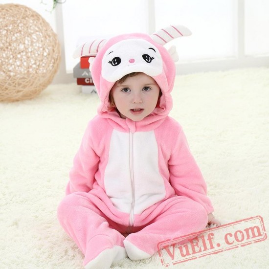 Baby Cute Sheep Kigurumi Onesie Costume