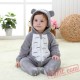 Baby Gray Tiger Kigurumi Onesie Costume