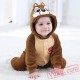 Baby Squirrel Kigurumi Onesie Costume