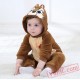 Baby Squirrel Kigurumi Onesie Costume