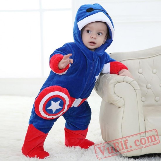 Baby Big Hero Baymax Kigurumi Onesie Costume