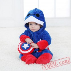 Baby Big Hero Baymax Kigurumi Onesie Costume