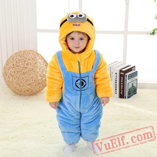 Baby Minions Kigurumi Onesie Costume