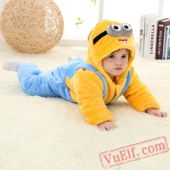 Baby Minions Kigurumi Onesie Costume