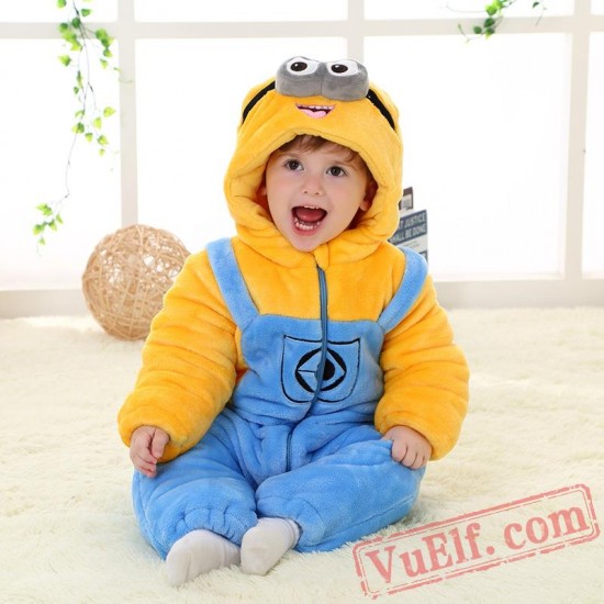 Baby Minions Kigurumi Onesie Costume