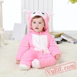 Baby Cute Sheep Kigurumi Onesie Costume