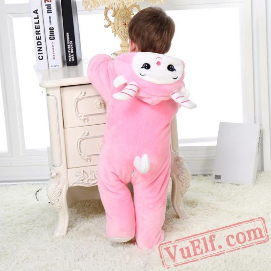 Baby Cute Sheep Kigurumi Onesie Costume