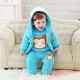 Baby Monkey Kigurumi Onesie Costume