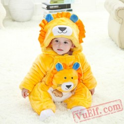 Baby Lion Kigurumi Onesie Costume