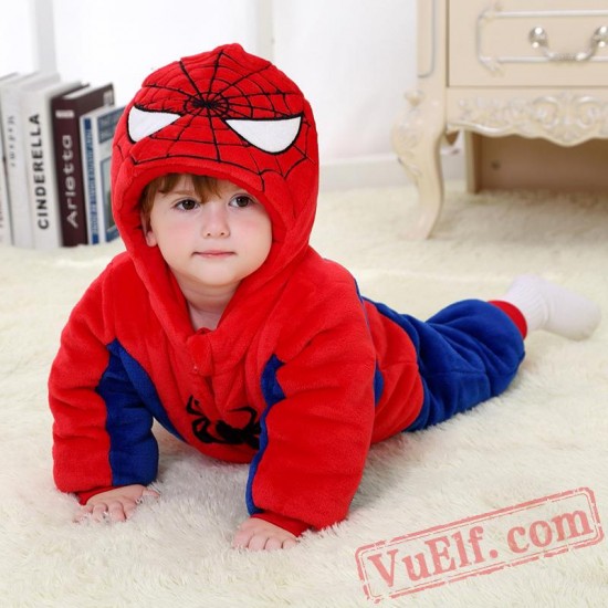 Baby Spiderman Kigurumi Onesie Costume