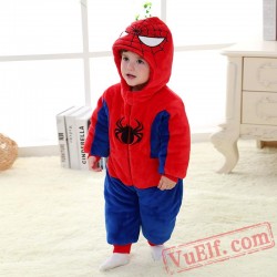 Baby Spiderman Kigurumi Onesie Costume