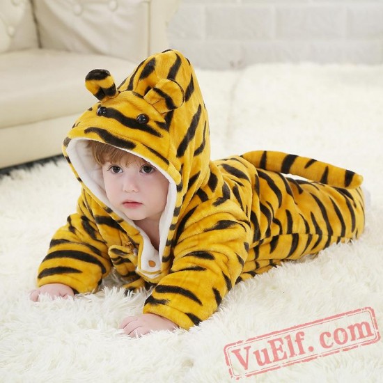 Baby Tiger Kigurumi Onesie Costume