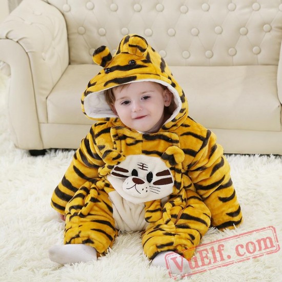 Baby Tiger Kigurumi Onesie Costume