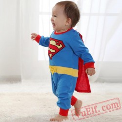 Baby Superman Kigurumi Onesie Costume