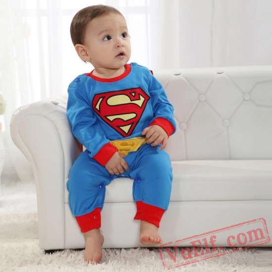 Baby Superman Kigurumi Onesie Costume