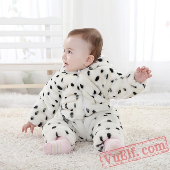 Baby Snow Leopard Kigurumi Onesie Costume