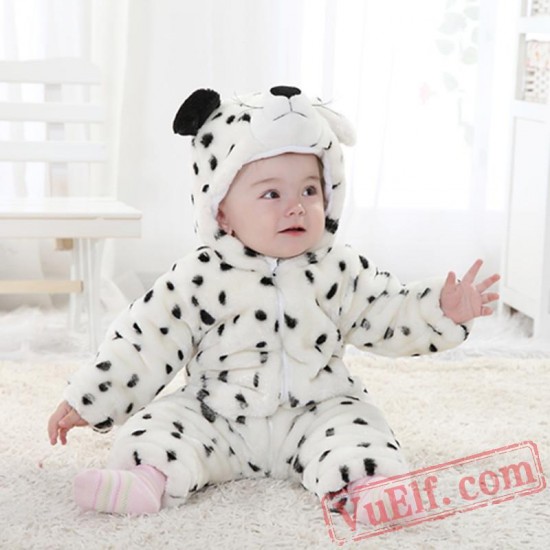Baby Snow Leopard Kigurumi Onesie Costume
