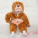 Baby Monkey Kigurumi Onesie Costume