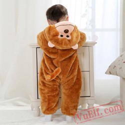 Baby Monkey Kigurumi Onesie Costume