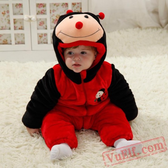 Baby Seal / Ladybug Kigurumi Onesie Costume
