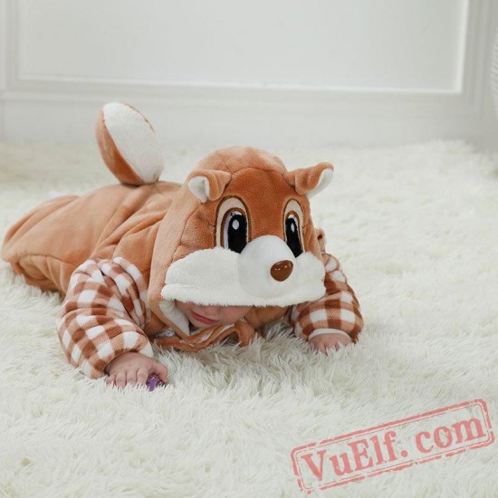 Baby Raccoon Kigurumi Onesie Costume