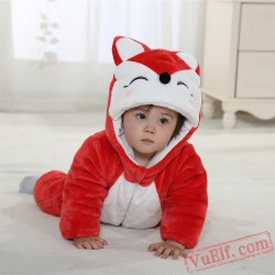 Baby Red Fox Kigurumi Onesie Costume