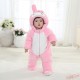 Baby Pink Rabbit Kigurumi Onesie Costume