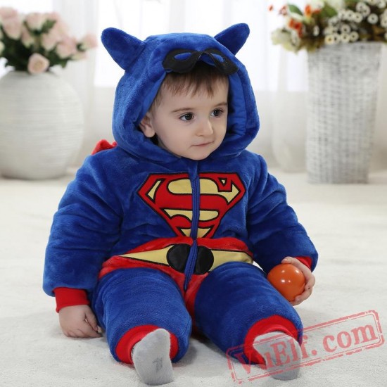 Baby Superman Kigurumi Onesie Costume