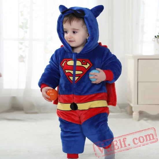 Baby Superman Kigurumi Onesie Costume