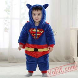 Baby Superman Kigurumi Onesie Costume