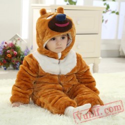 Baby Bear Kigurumi Onesie Costume