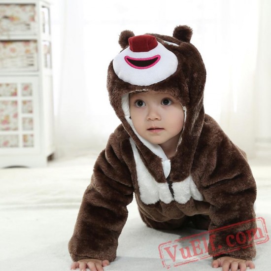 Baby Bear Kigurumi Onesie Costume