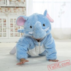 Baby Elephant Kigurumi Onesie Costume