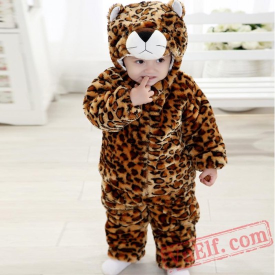 Baby Leopard Kigurumi Onesie Costume