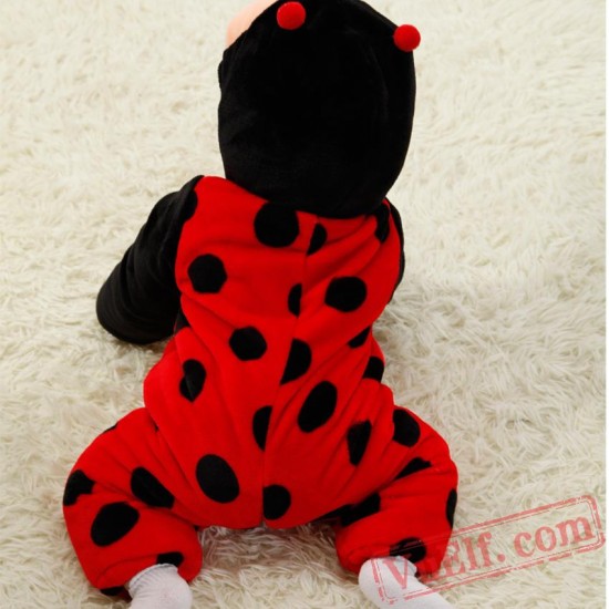Baby Ladybug Kigurumi Onesie Costume