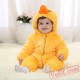 Baby Yellow Duck Kigurumi Onesie Costume