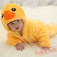 Baby Yellow Duck Kigurumi Onesie Costume