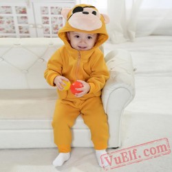 Baby Monkey Kigurumi Onesie Costume