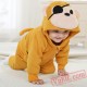 Baby Monkey Kigurumi Onesie Costume